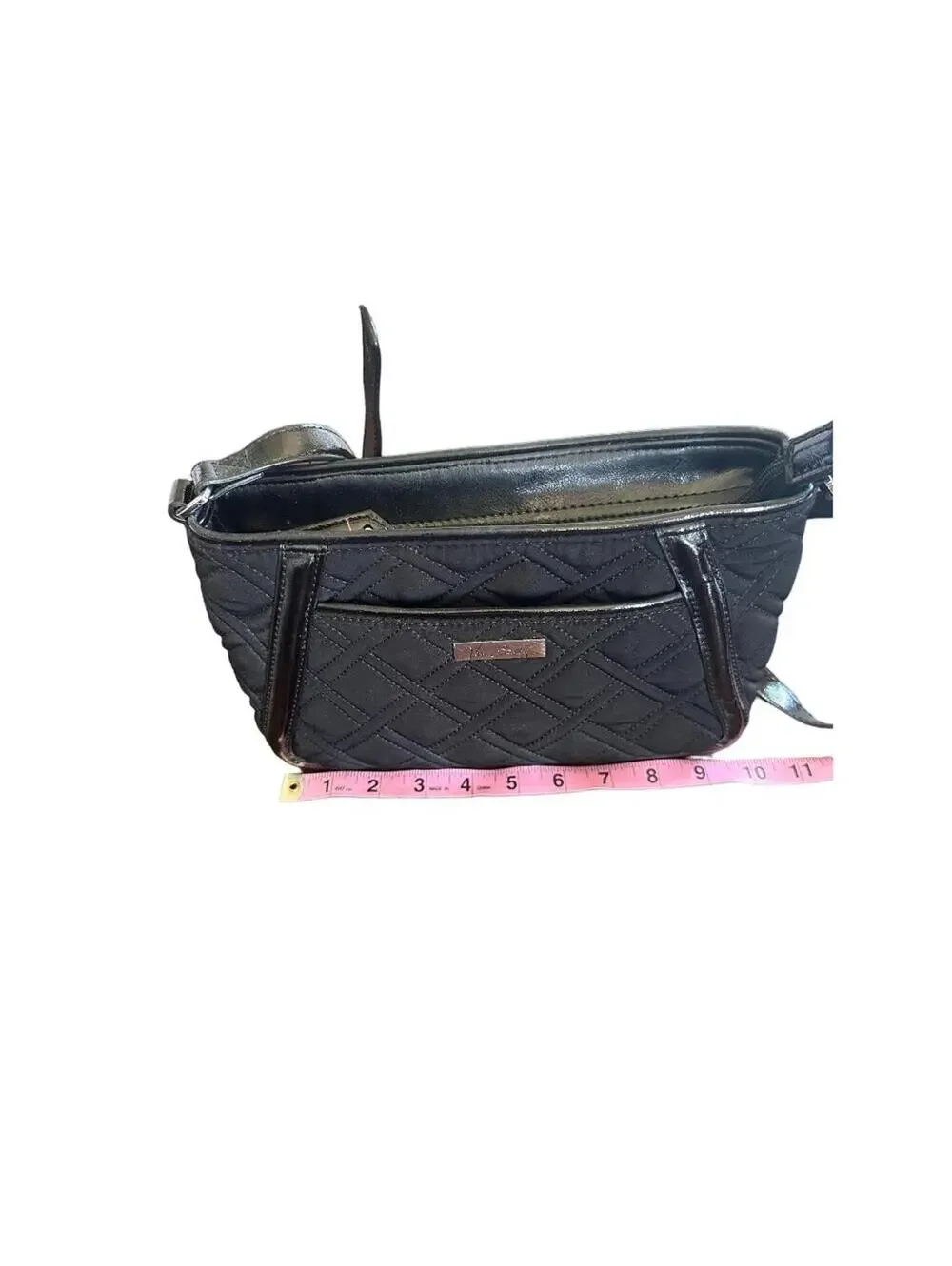 Vera Bradley | Black Quilt Bag | 0815